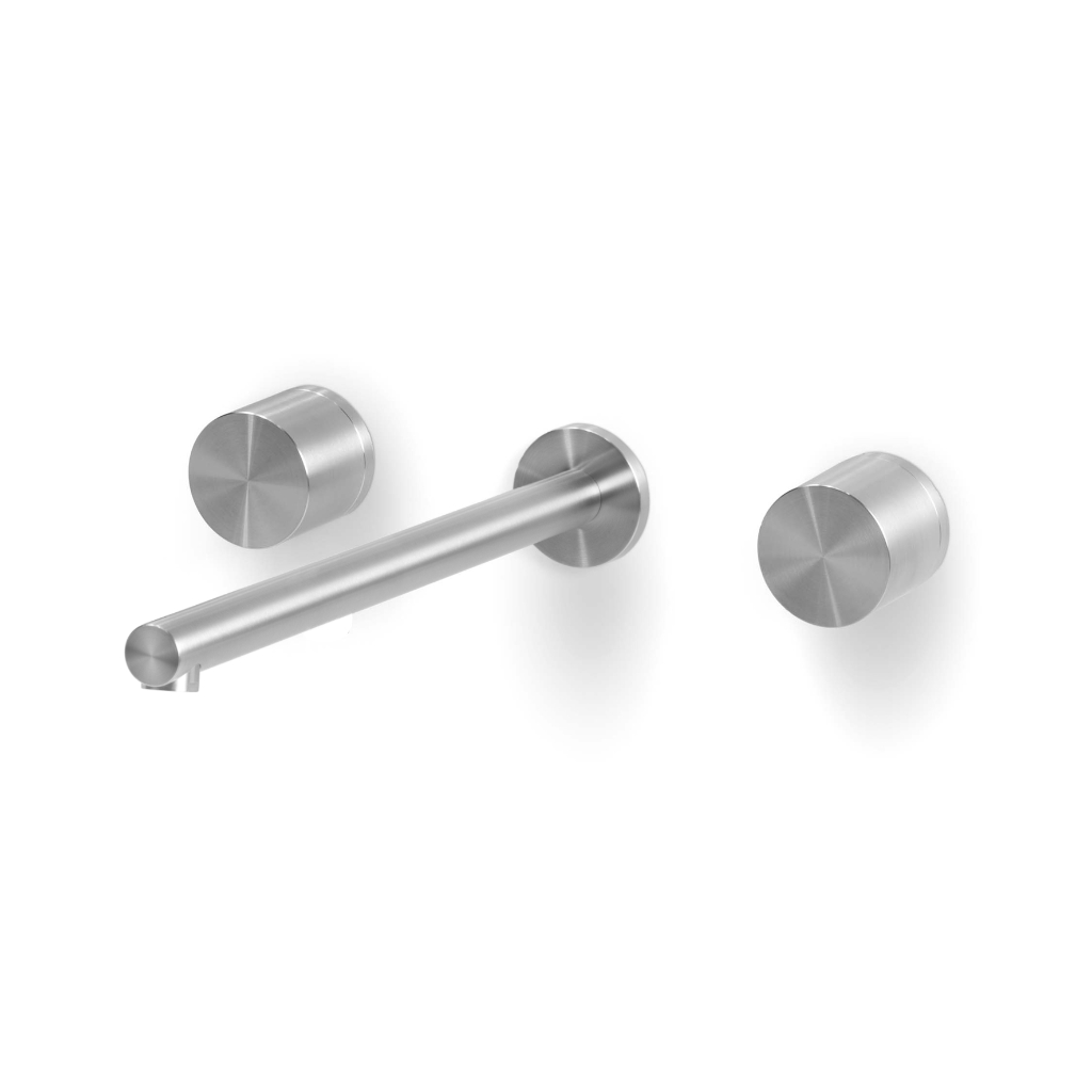 Miscelatore a parete per lavabo