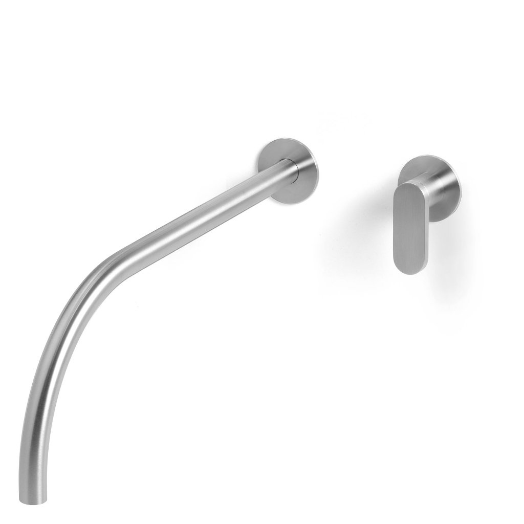 Wall-mounted mixer for basin