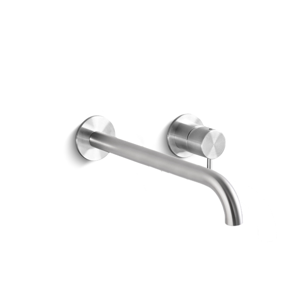 Miscelatore a parete per lavabo