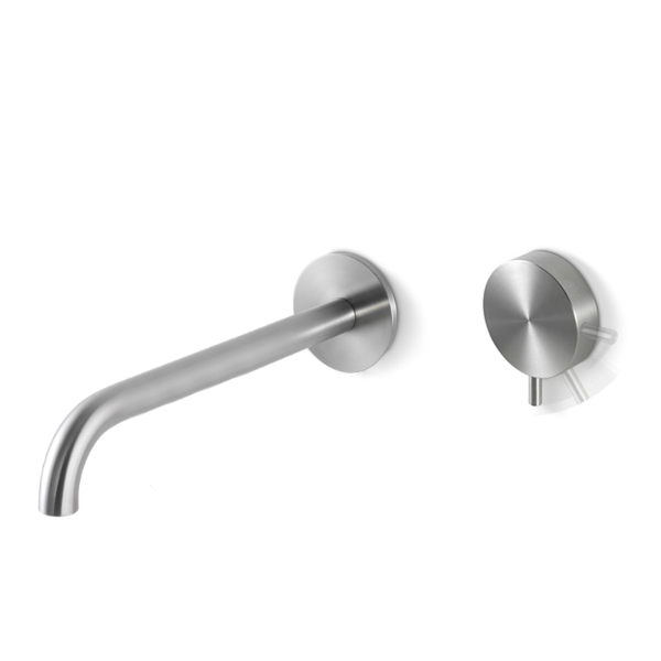 Miscelatore a parete per lavabo