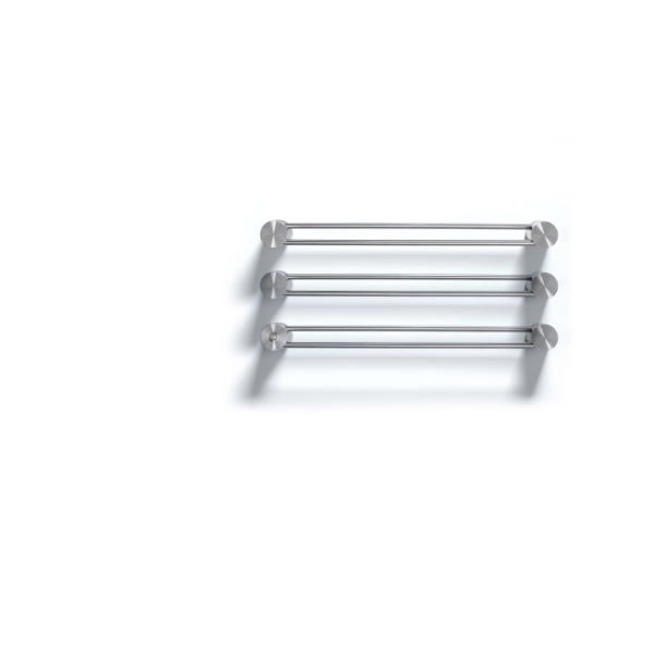 Scaldasalviette elettrico L.600 mm con interruttore