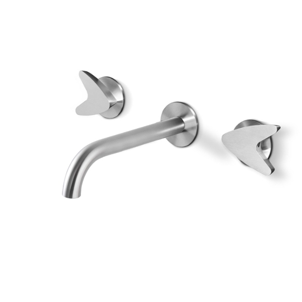 Miscelatore a parete per lavabo