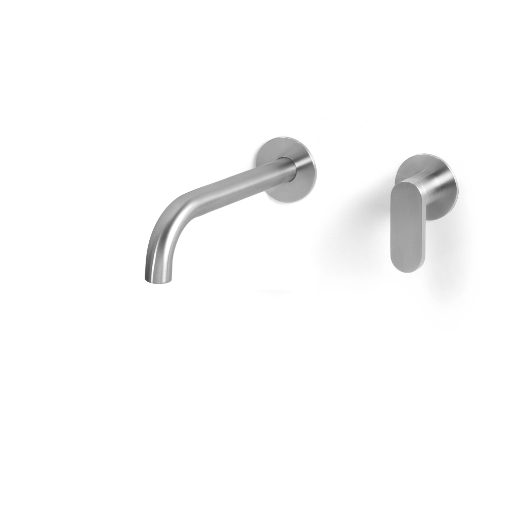 Miscelatore a parete per lavabo