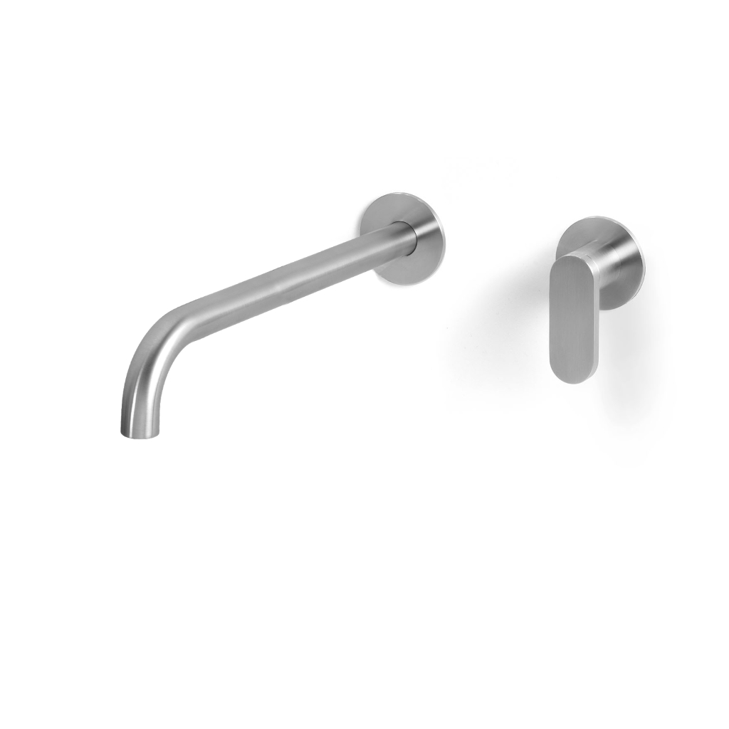 Miscelatore a parete per lavabo