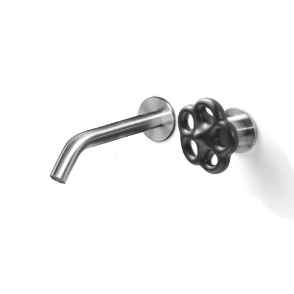 Miscelatore a parete per lavabo
