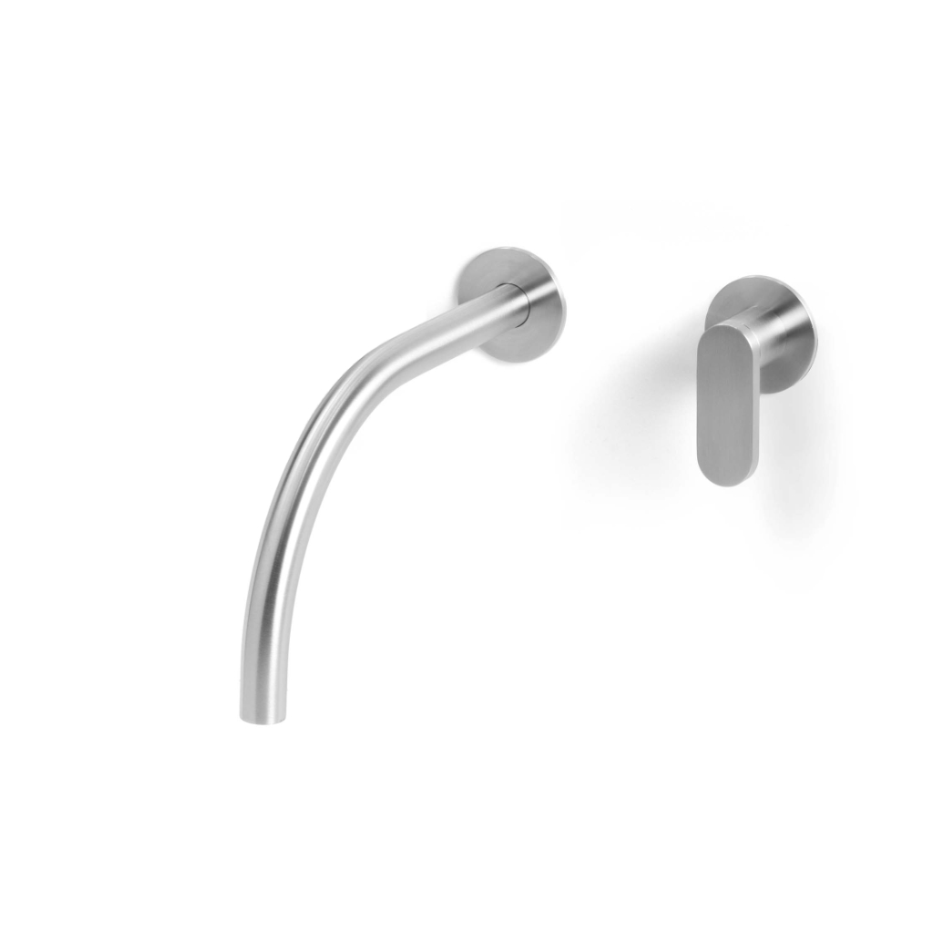 Wall-mounted mixer for basin