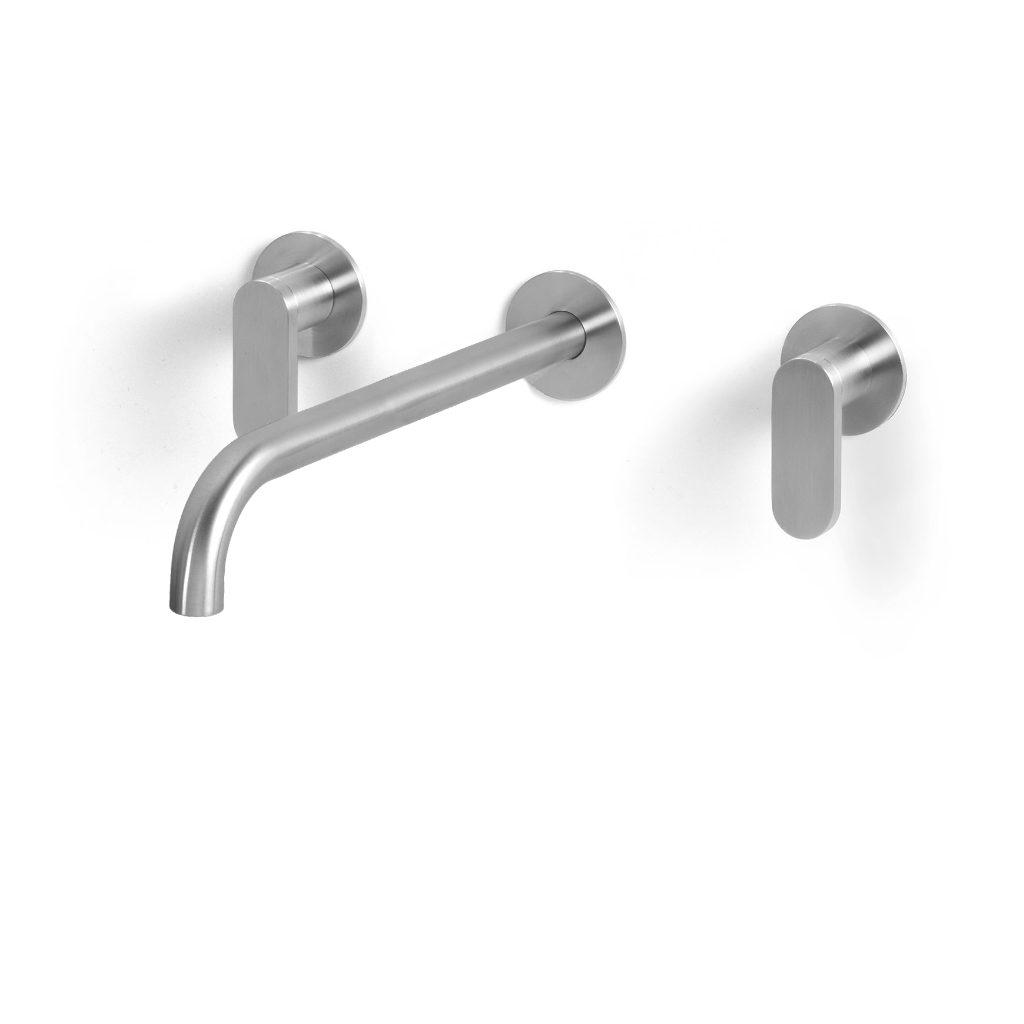Wall-mounted mixer for basin
