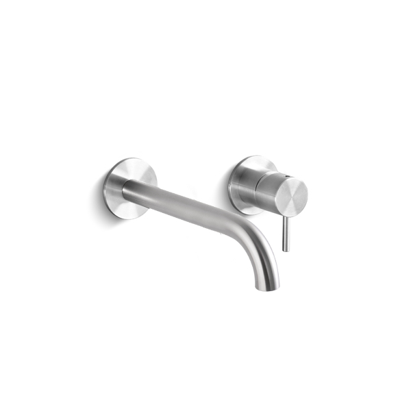 Miscelatore a parete per lavabo