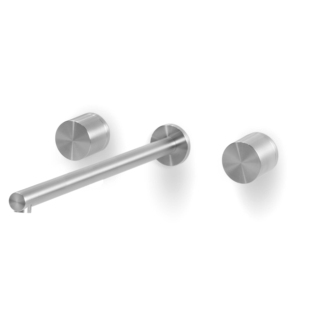 Miscelatore a parete per lavabo