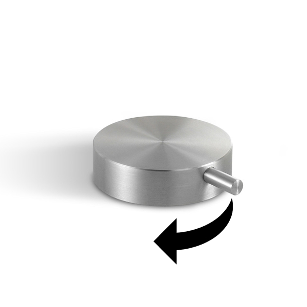 Open/close tap - HOT WATER