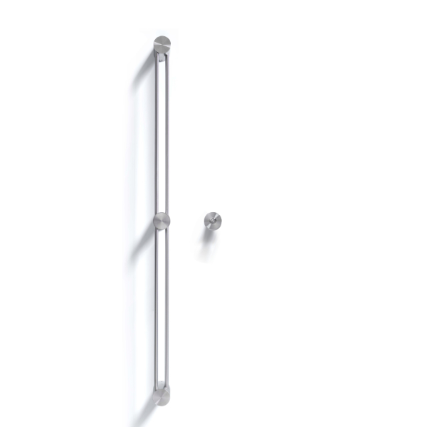 Scaldasalviette elettrico L.1140 mm con interrutore remoto