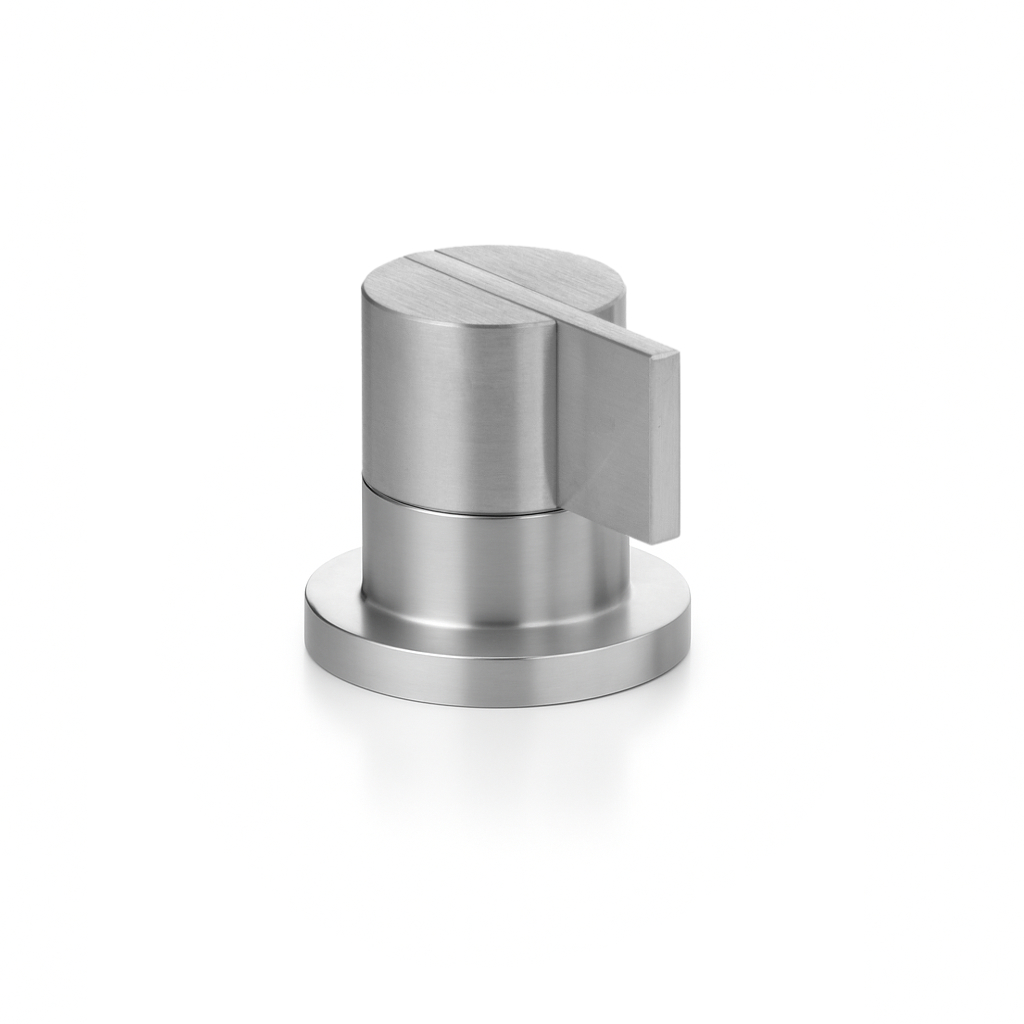Top mounted 2 way diverter for bathtub
