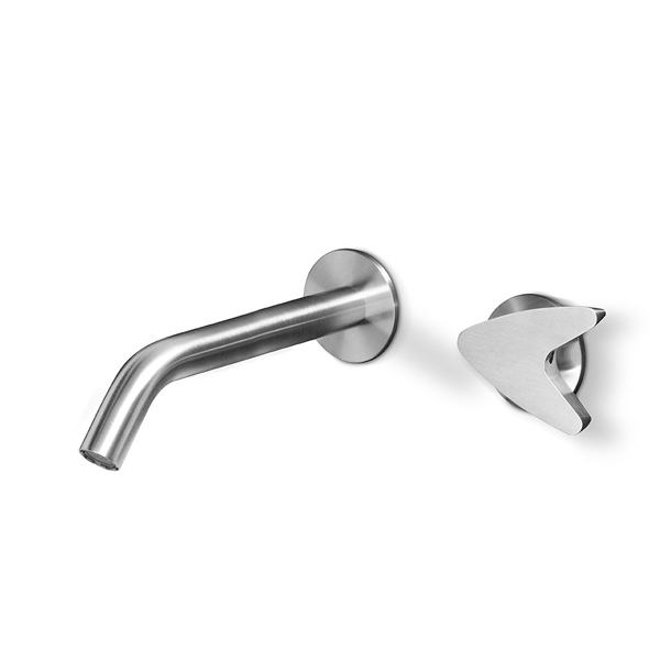 Miscelatore a parete per lavabo