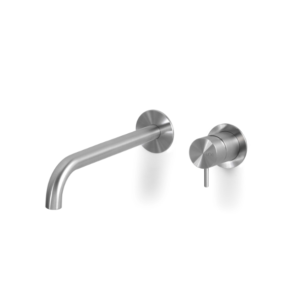 Miscelatore a parete per lavabo