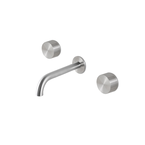 Miscelatore a parete per lavabo