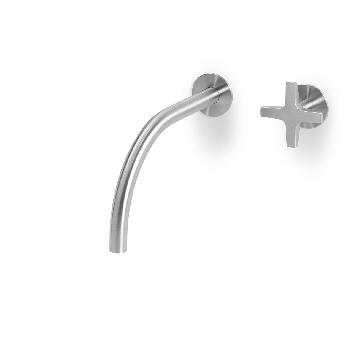 Miscelatore a parete per lavabo